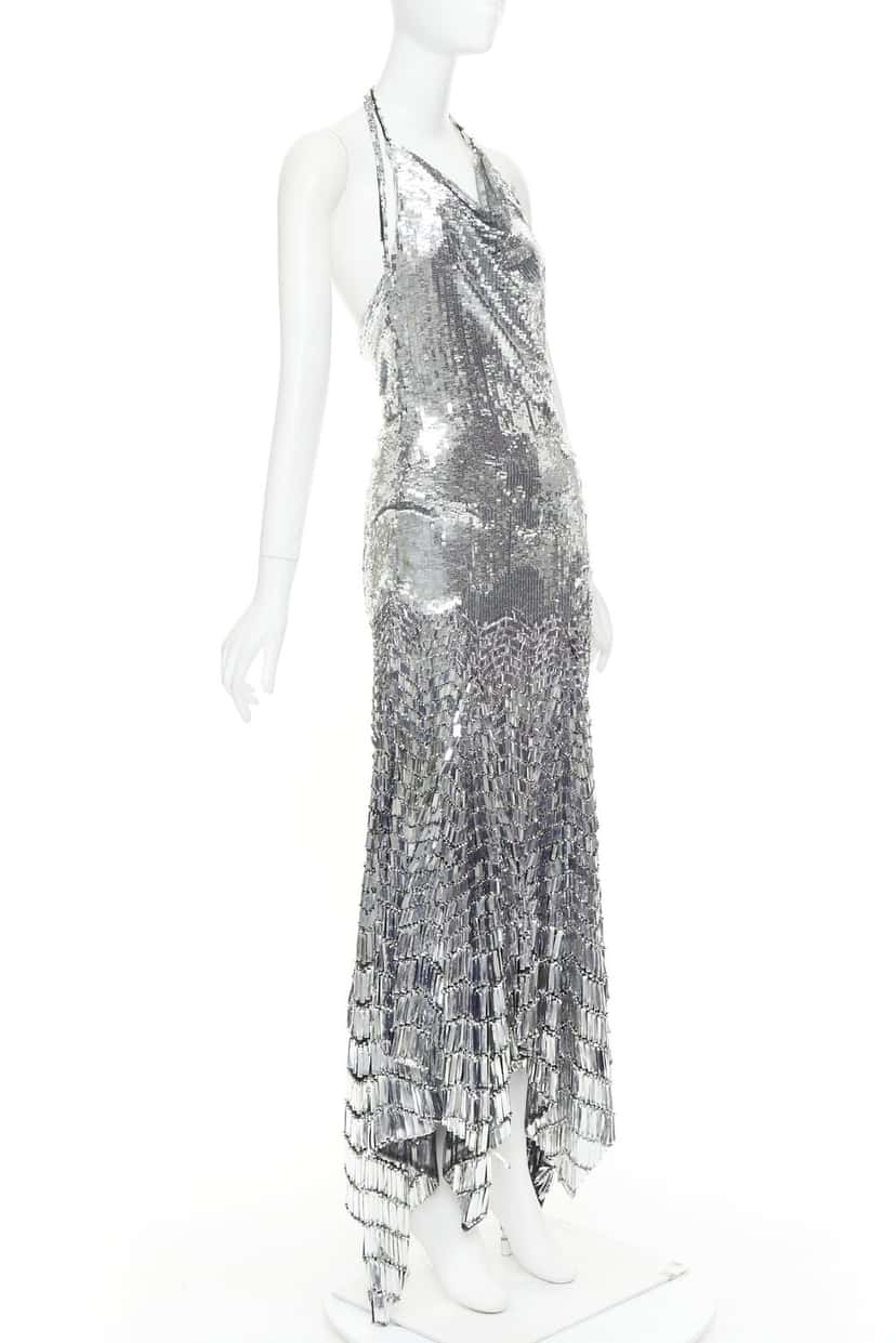 Alexandre Vauthier Dress Silver Fair condition - Inside View