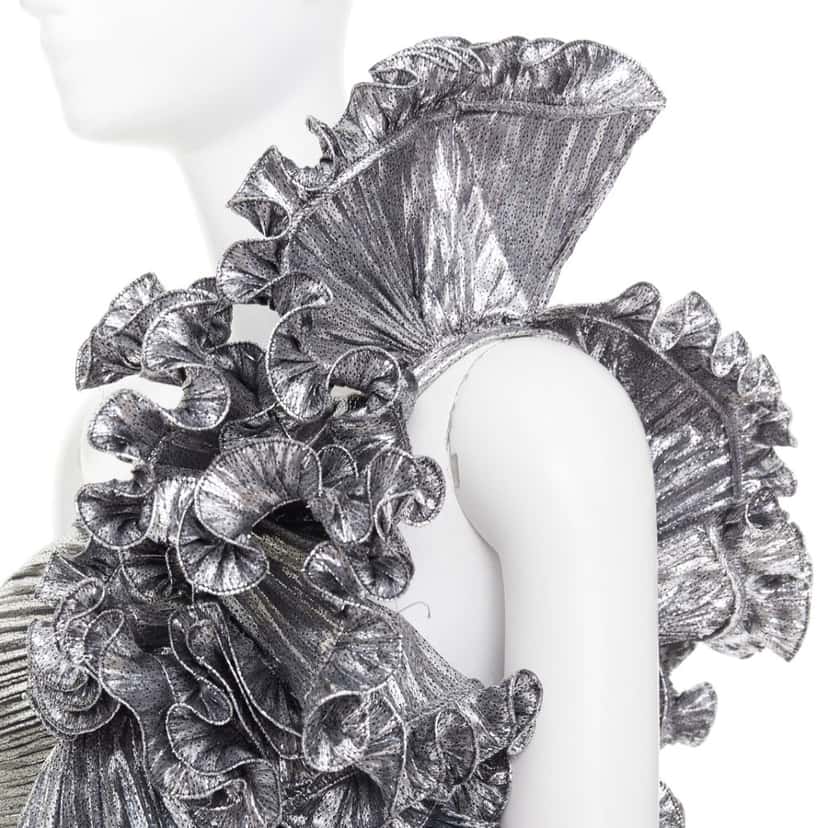 Alexandre Vauthier Dress Silver Very good condition - Back View