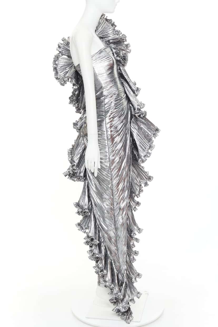 Alexandre Vauthier Dress Silver Very good condition - Model View