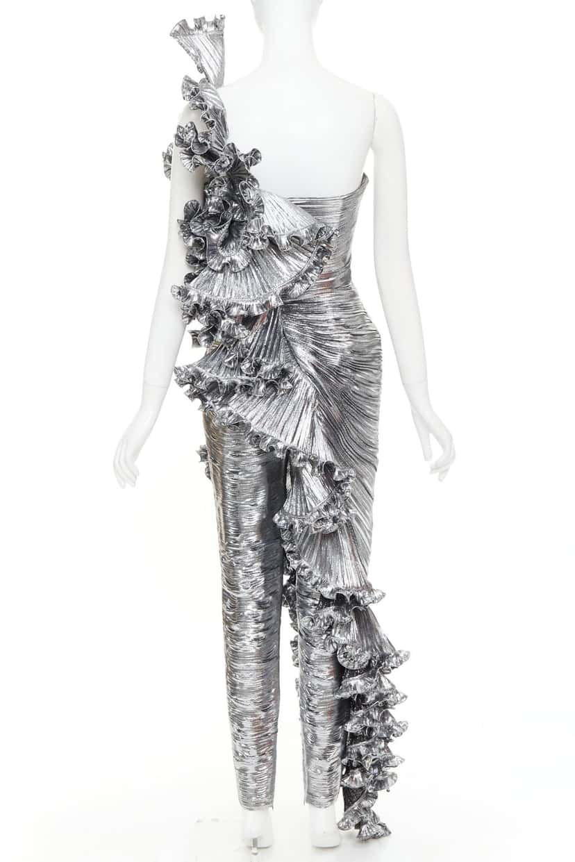 Alexandre Vauthier Dress Silver Very good condition - Box View