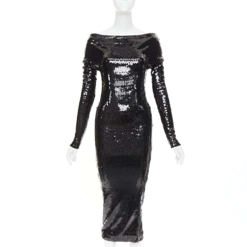 Alexandre Vauthier Dress Black Very good condition - Front View