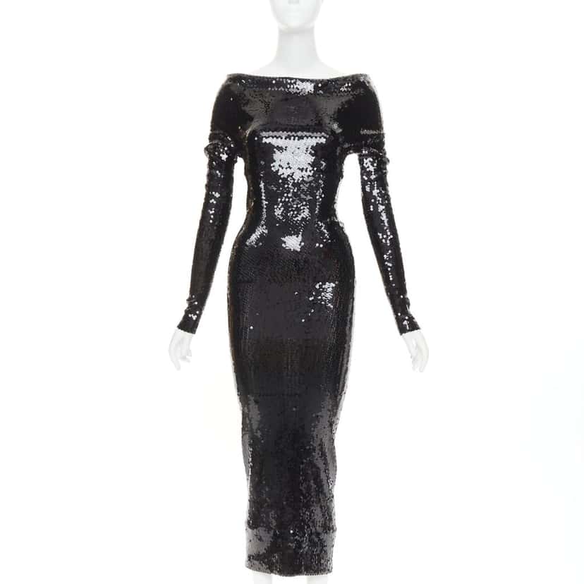 Alexandre Vauthier Dress Black Very good condition - Front View