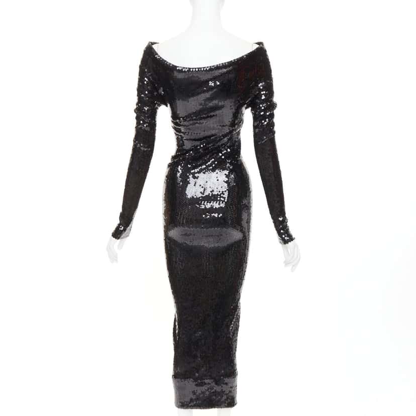 Alexandre Vauthier Dress Black Very good condition - Box View