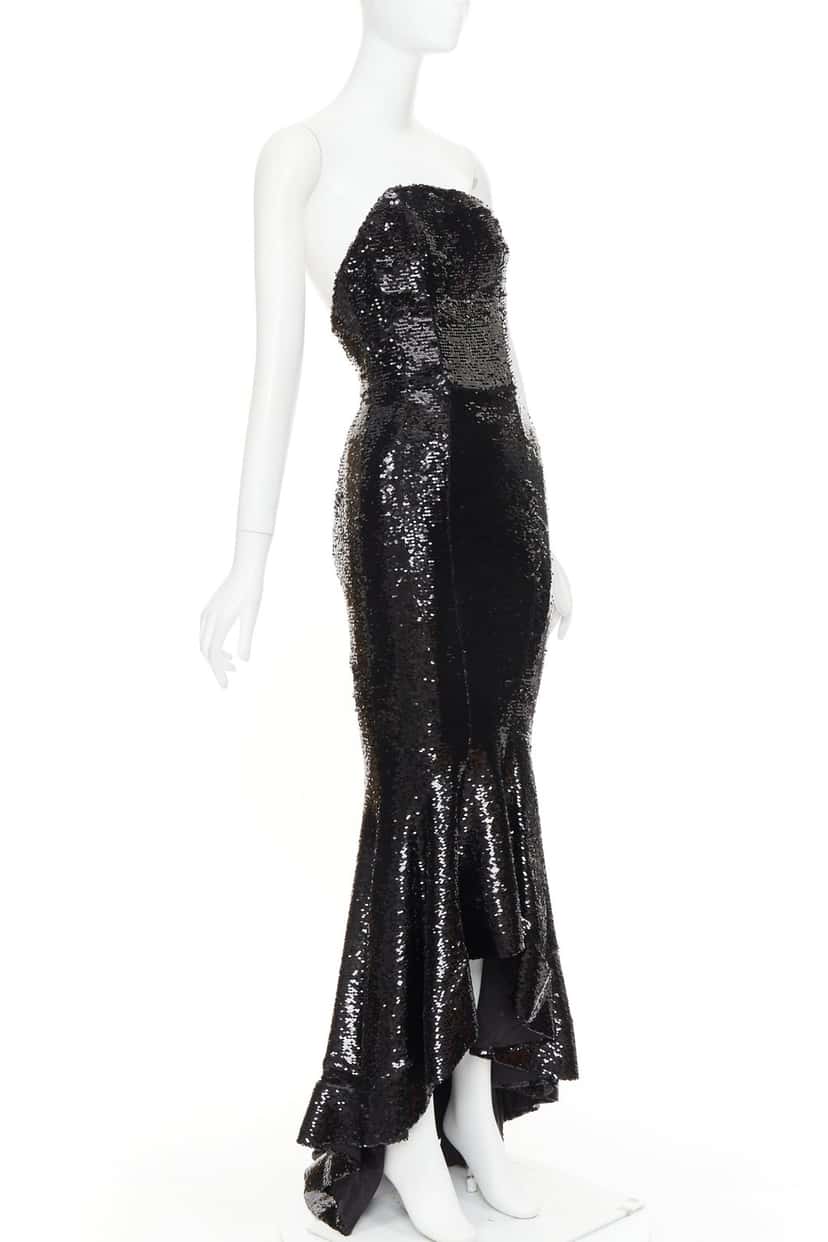 Alexandre Vauthier Dress Black Very good condition - Front View