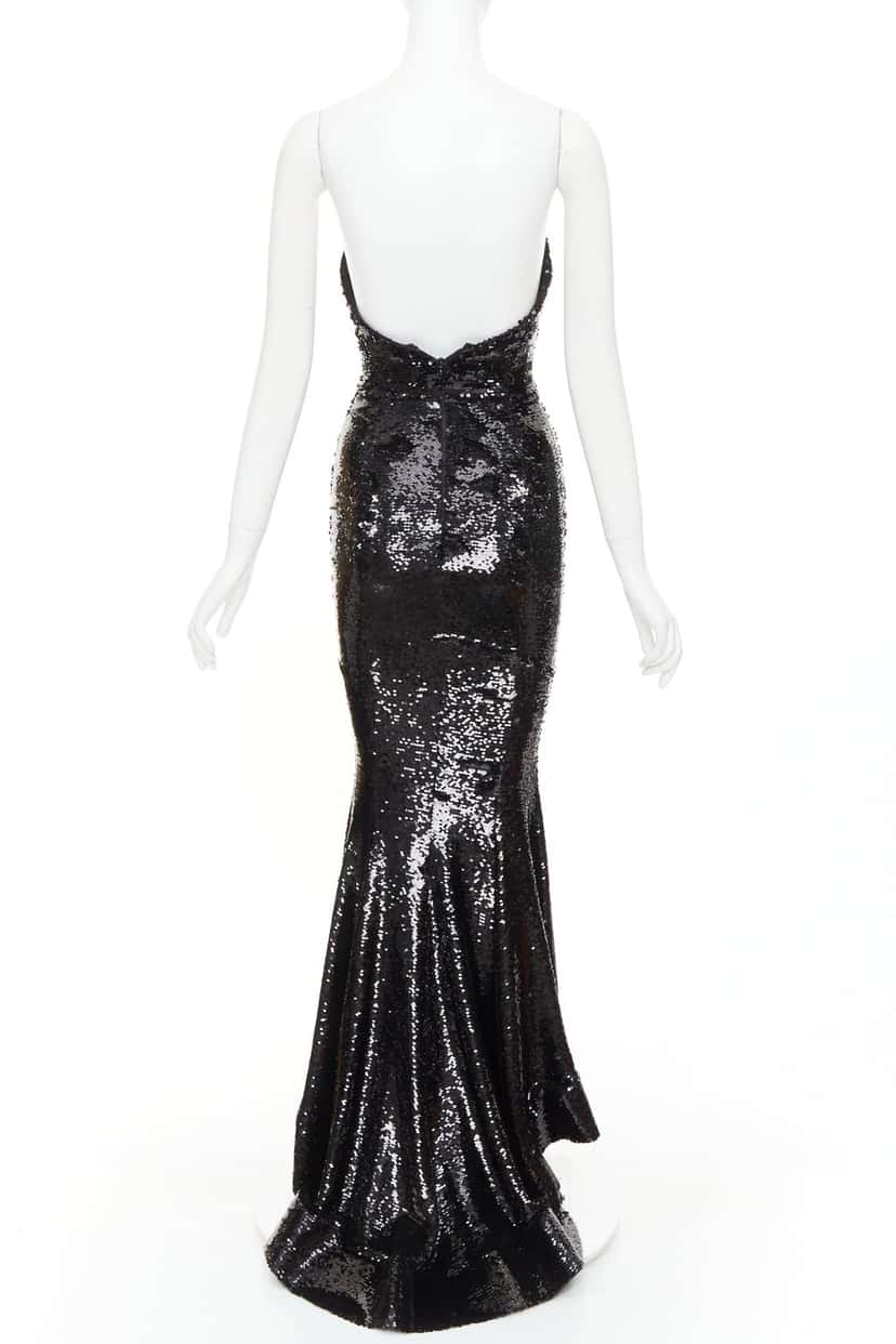 Alexandre Vauthier Dress Black Very good condition - Box View