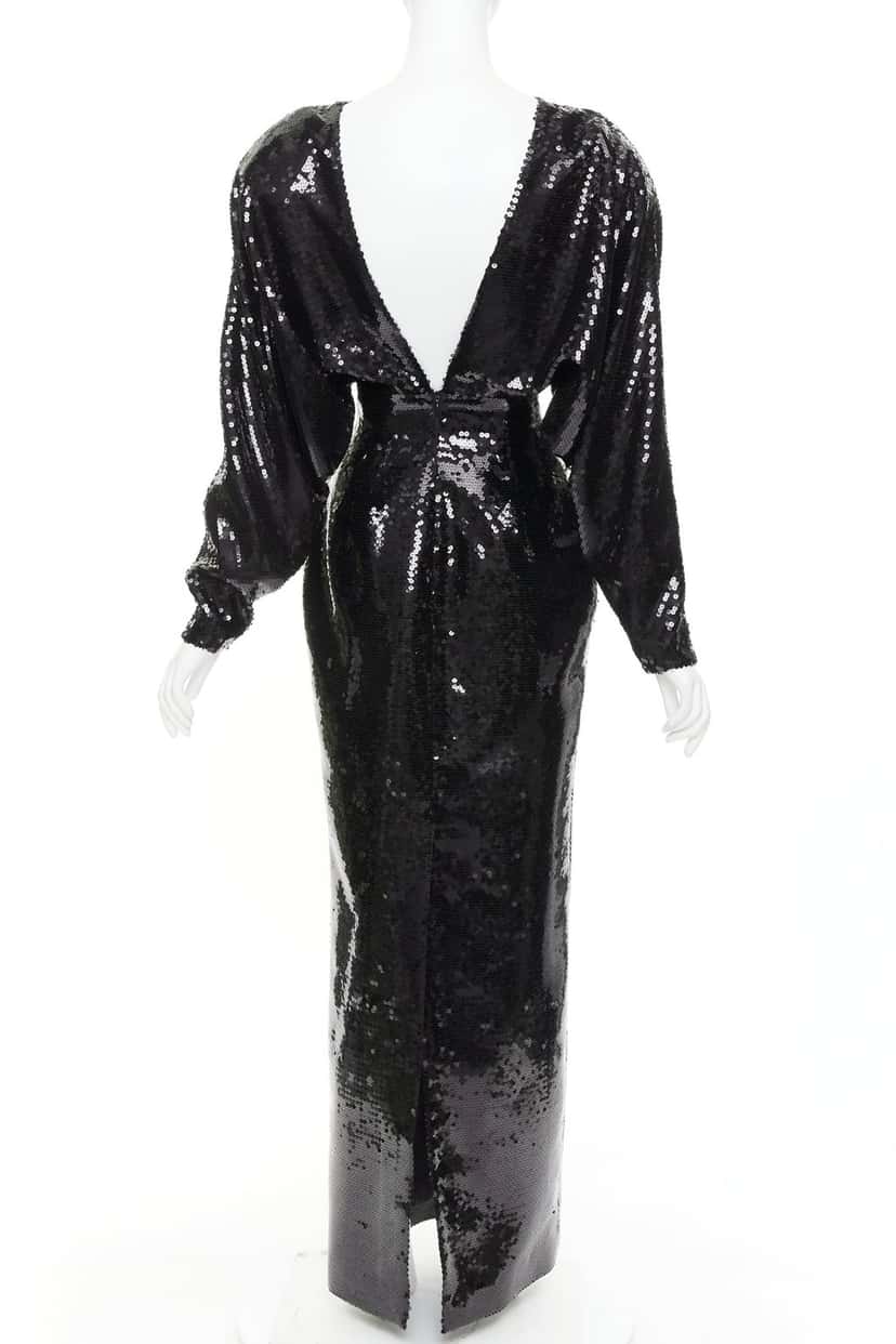Alexandre Vauthier Dress Black Very good condition - Back View