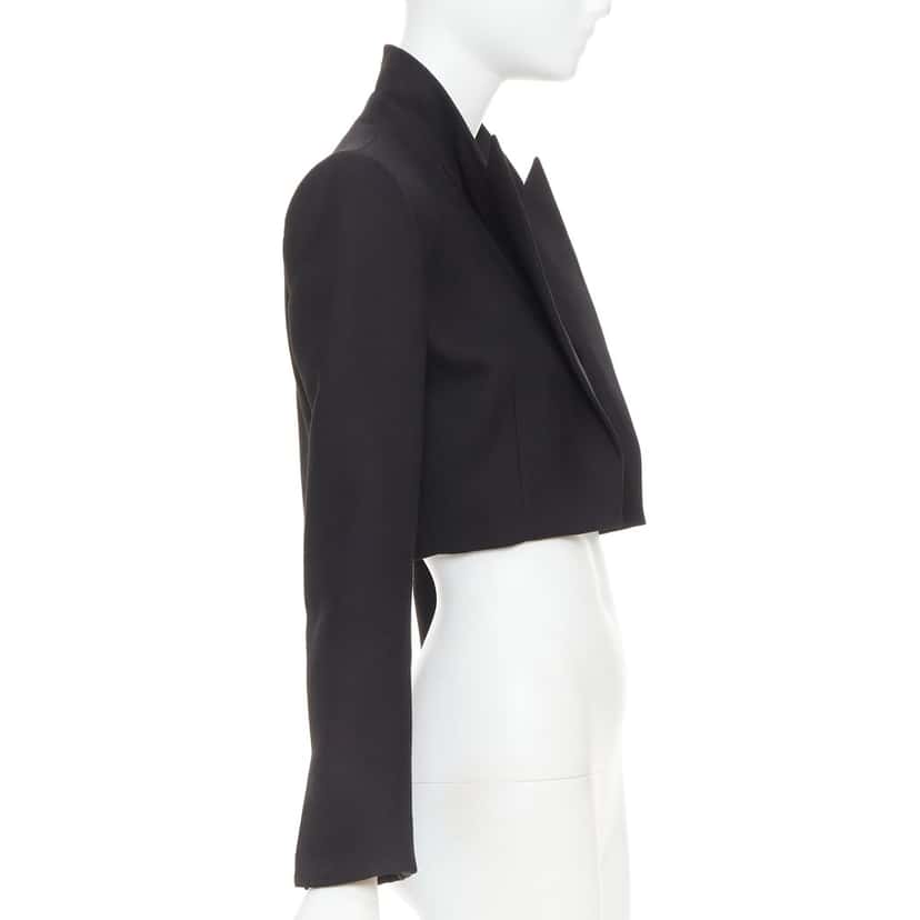Alexandre Vauthier Black Polyester Jacket Black Polyester Very good condition - Model View