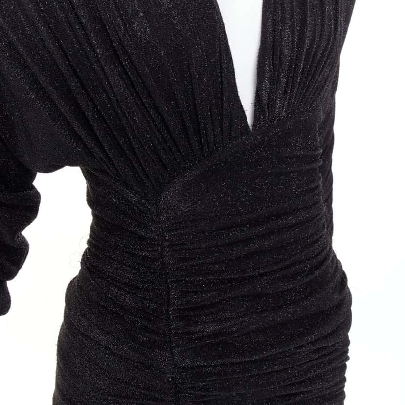 Alexandre Vauthier Dress Black Polyester Good condition - Back View