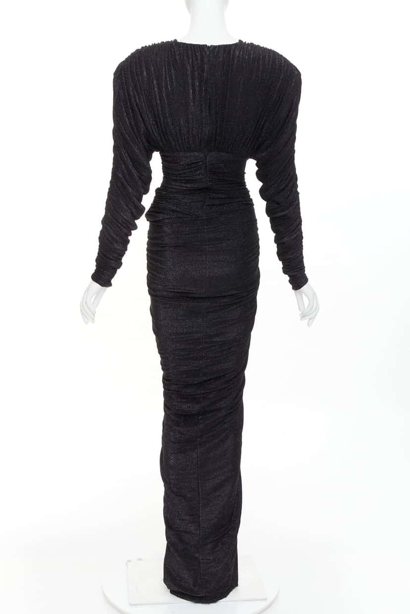 Alexandre Vauthier Dress Black Polyester Good condition - Box View