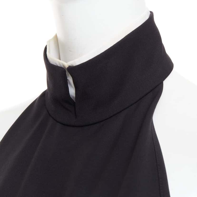 Alexandre Vauthier Dress Black Wool Good condition - Back View