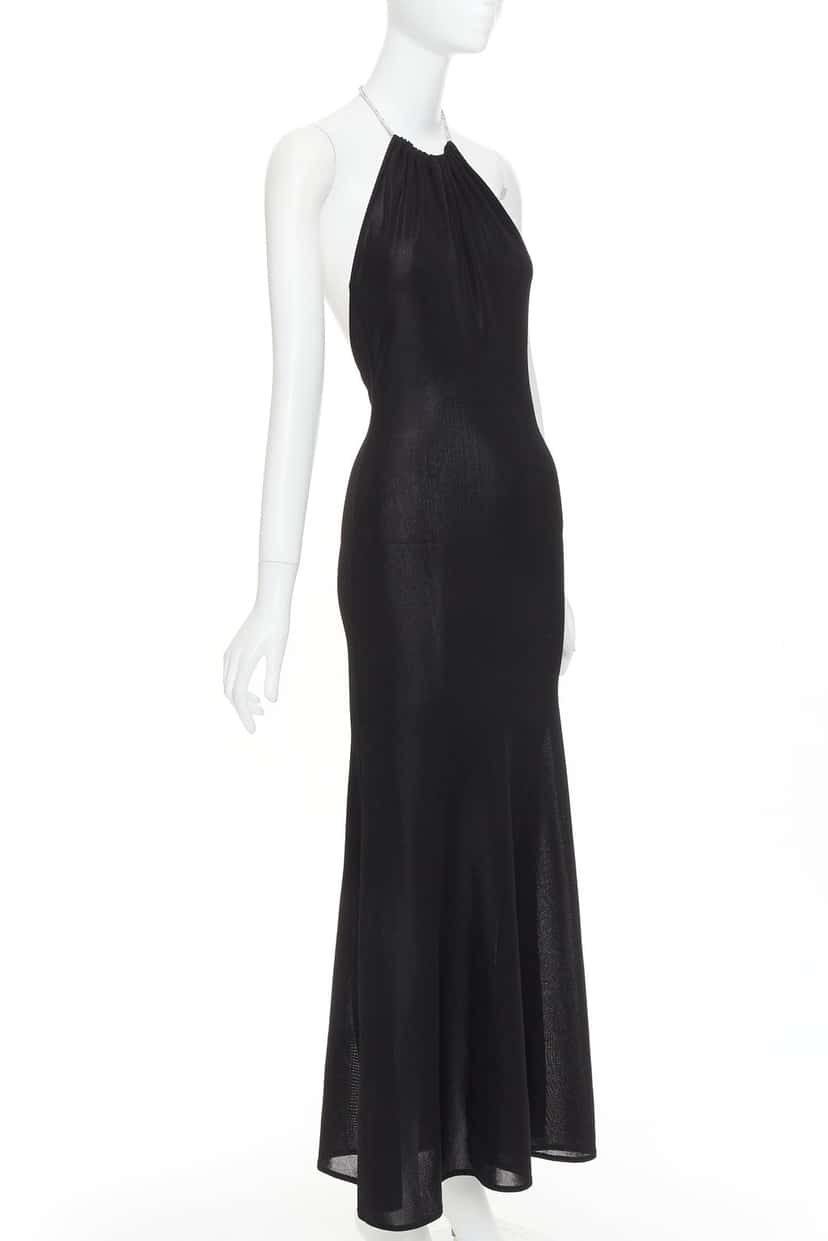 Alexandre Vauthier Dress Black Viscose Very good condition - Front View