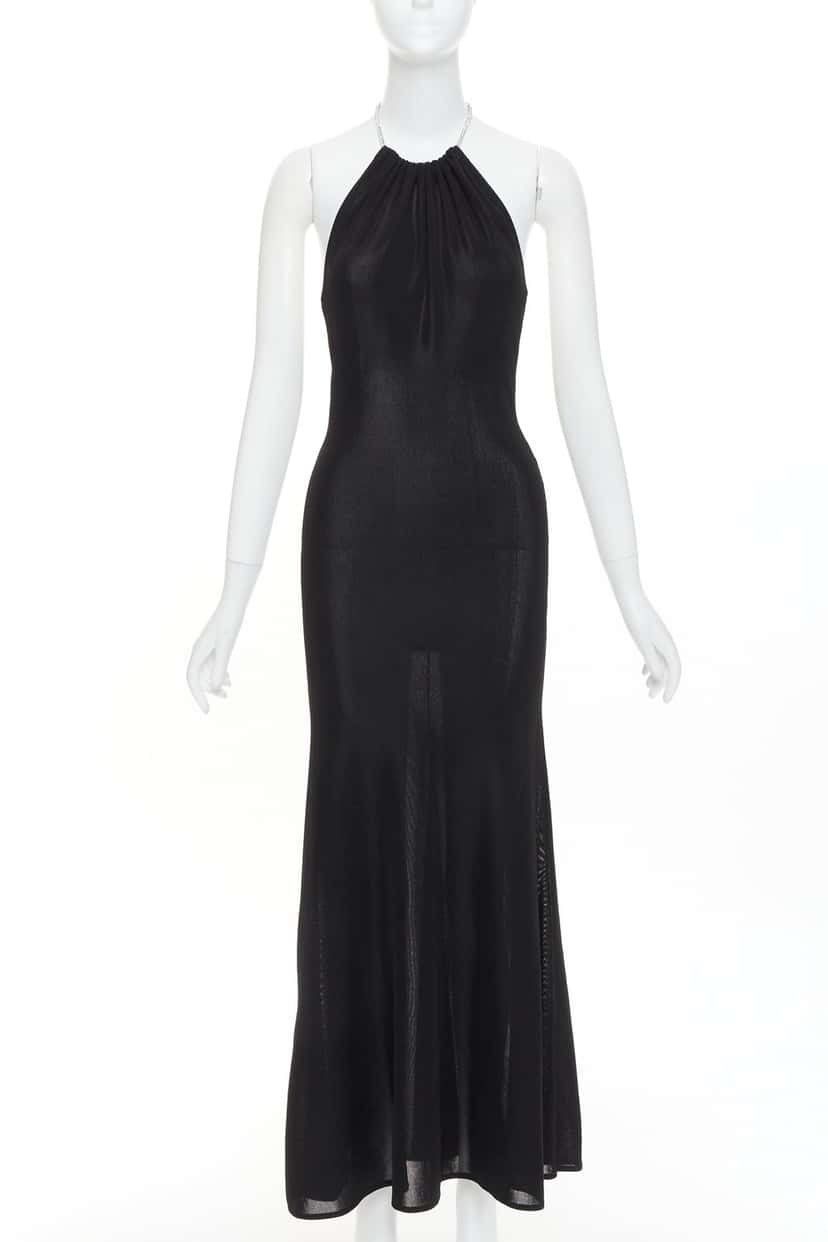 Alexandre Vauthier Dress Black Viscose Very good condition - Inside View