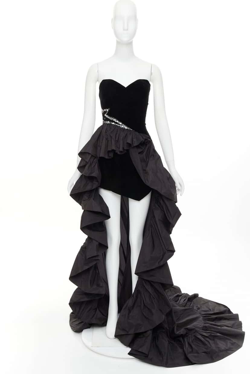 Alexandre Vauthier Dress Black Very good condition - Front View