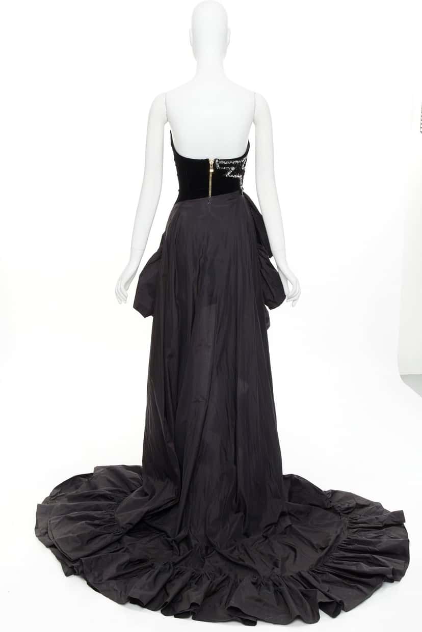 Alexandre Vauthier Dress Black Very good condition - Box View