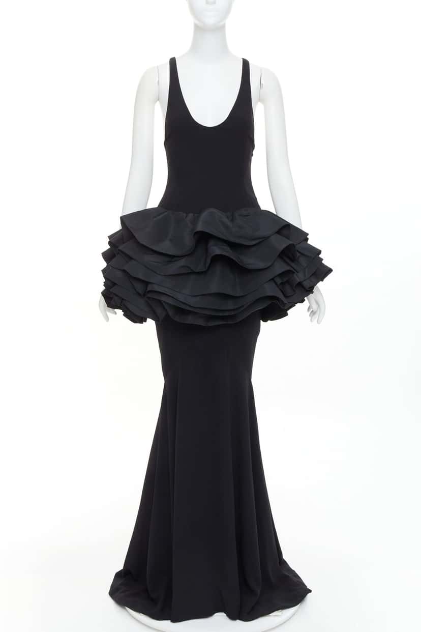 Alexandre Vauthier Dress Black Viscose Very good condition - Inside View