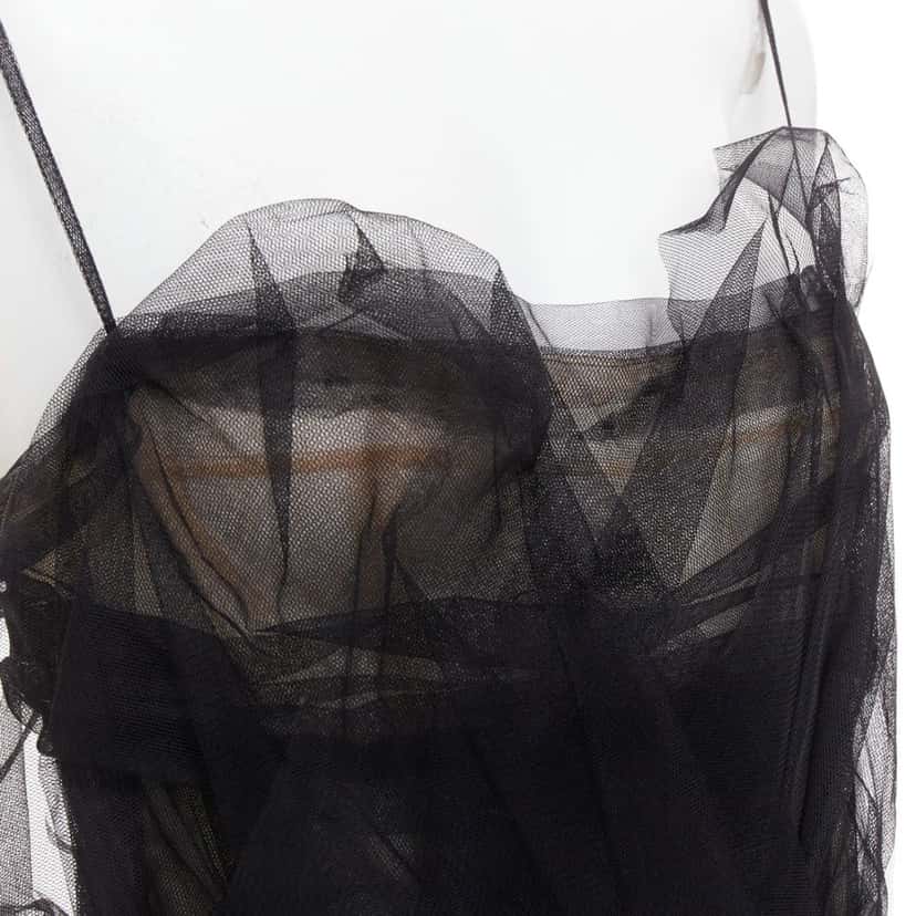 Alexandre Vauthier Dress Black Polyester Very good condition - Back View