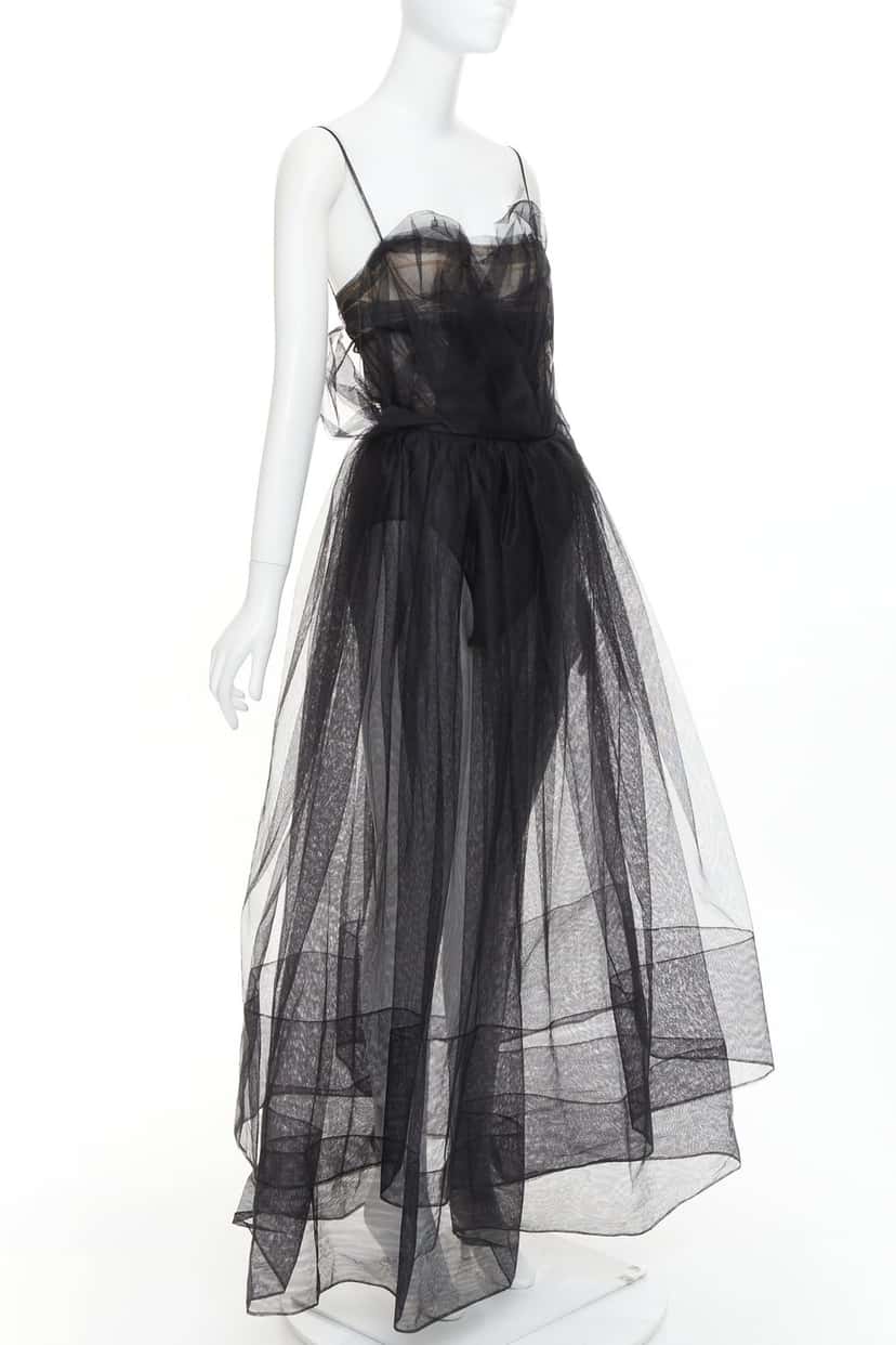 Alexandre Vauthier Dress Black Polyester Very good condition - Inside View