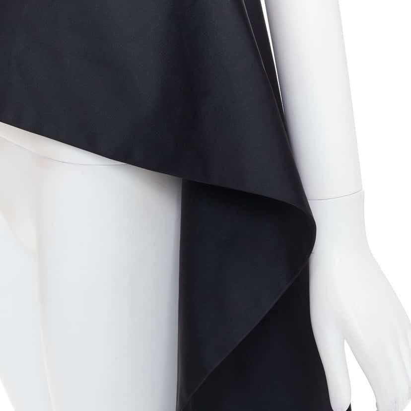 Alexandre Vauthier Top Black Wool Very good condition - Back View