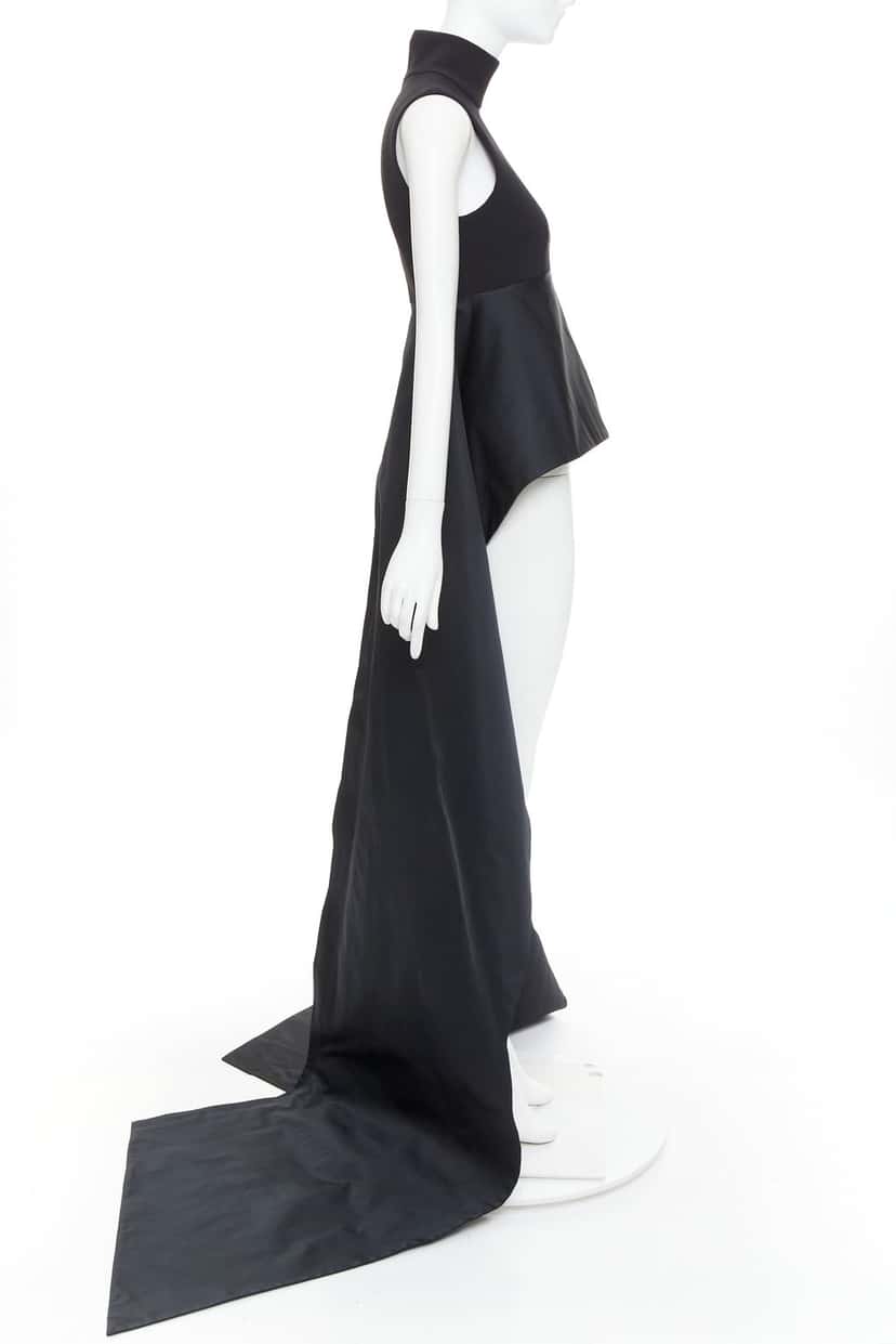 Alexandre Vauthier Top Black Wool Very good condition - Model View