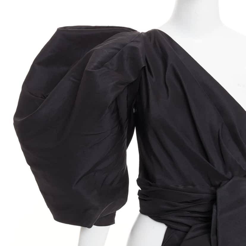 Alexandre Vauthier Top Black Silk Very good condition - Back View