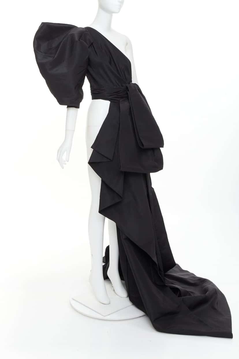 Alexandre Vauthier Top Black Silk Very good condition - Inside View