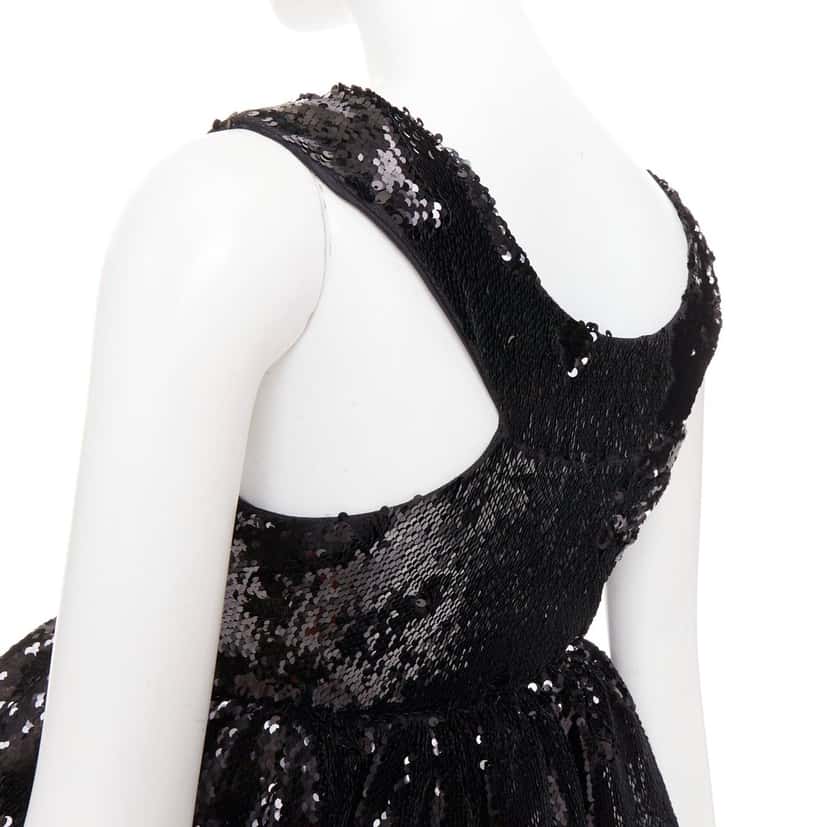 Alexandre Vauthier Dress Black Very good condition - Back View