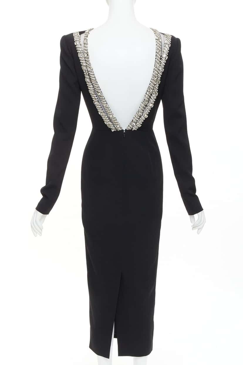 Alexandre Vauthier Dress Black Very good condition - Front View