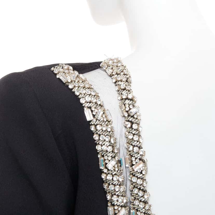 Alexandre Vauthier Dress Black Very good condition - Back View