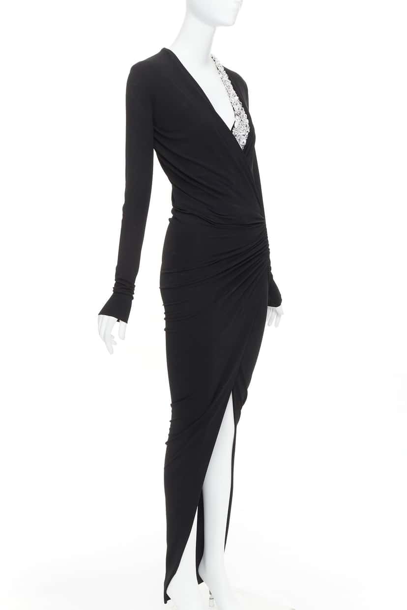 Alexandre Vauthier Dress Black Viscose Very good condition - Inside View