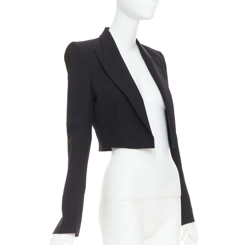Alexandre Vauthier Jacket Black Wool Very good condition - Inside View