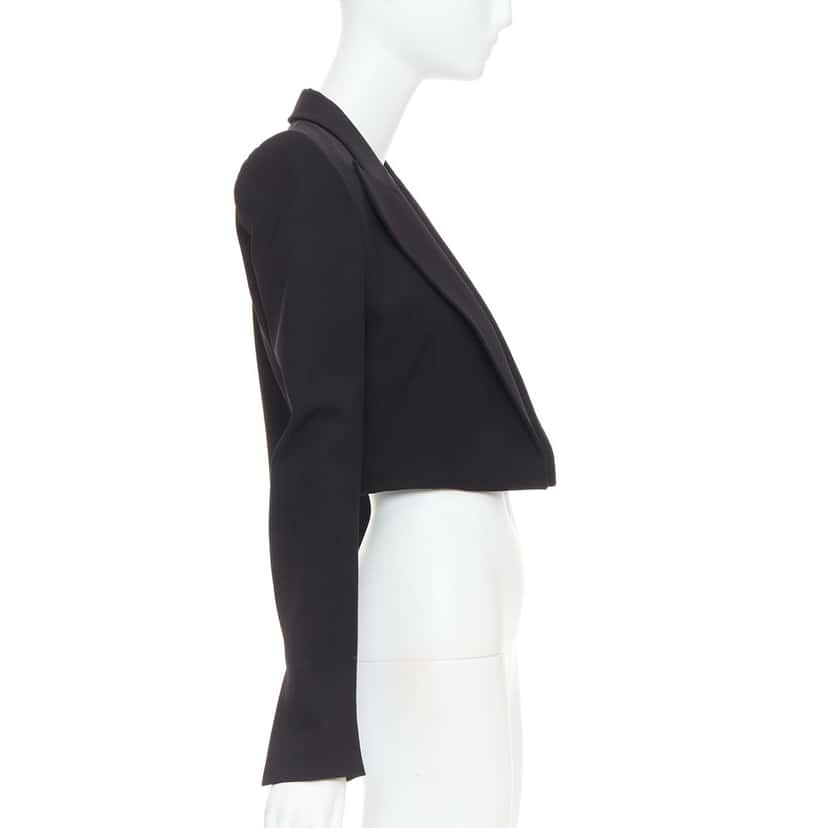 Alexandre Vauthier Jacket Black Wool Very good condition - Model View