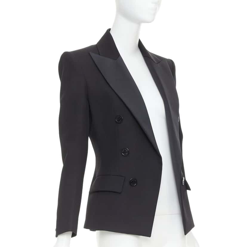 Alexandre Vauthier Jacket Black Wool Very good condition - Inside View