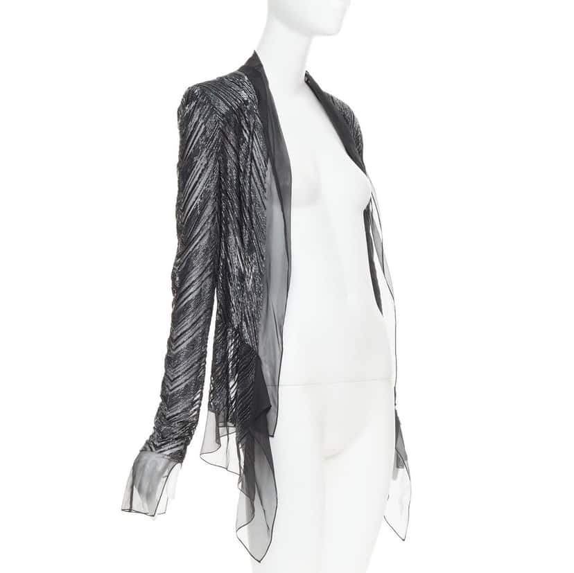 Alexandre Vauthier Jacket Black Polyester Good condition - Front View