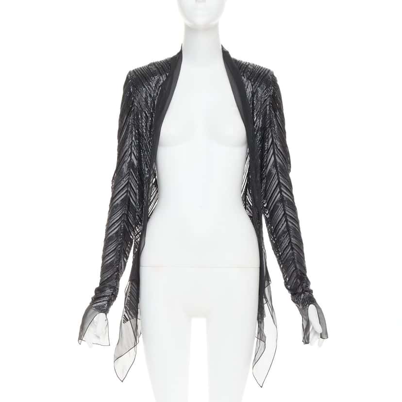 Alexandre Vauthier Jacket Black Polyester Good condition - Inside View