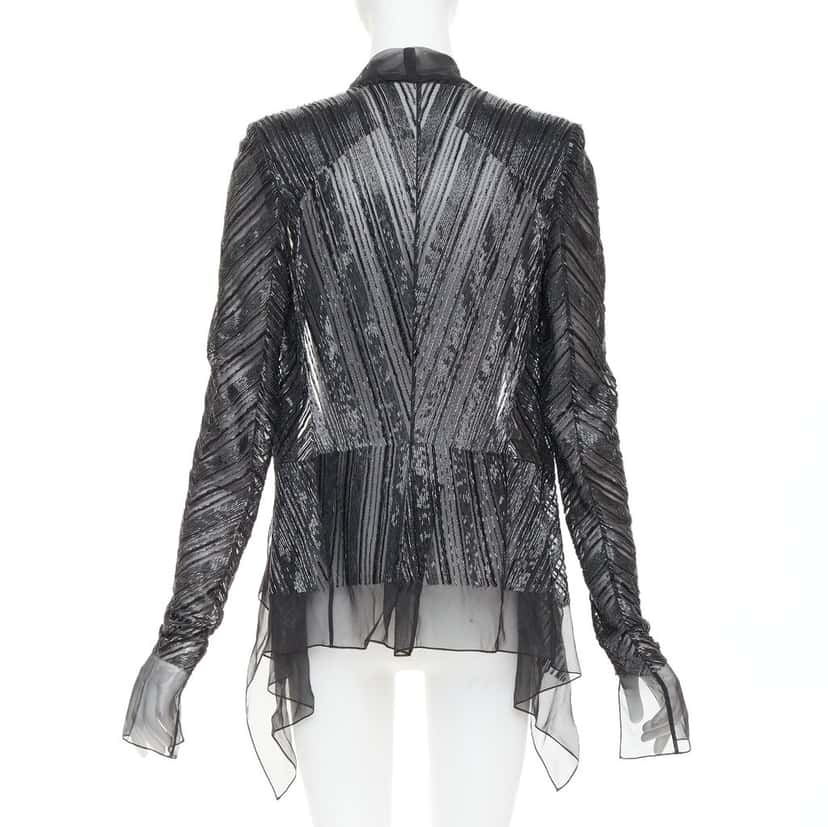 Alexandre Vauthier Jacket Black Polyester Good condition - Box View