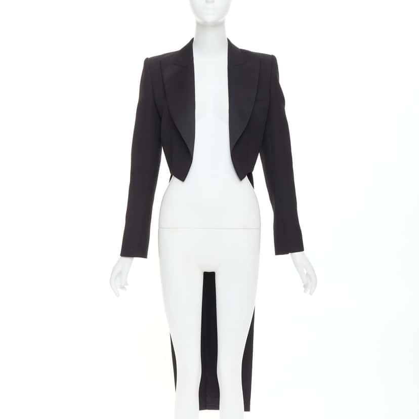 Alexandre Vauthier Jacket Black Wool Very good condition - Inside View