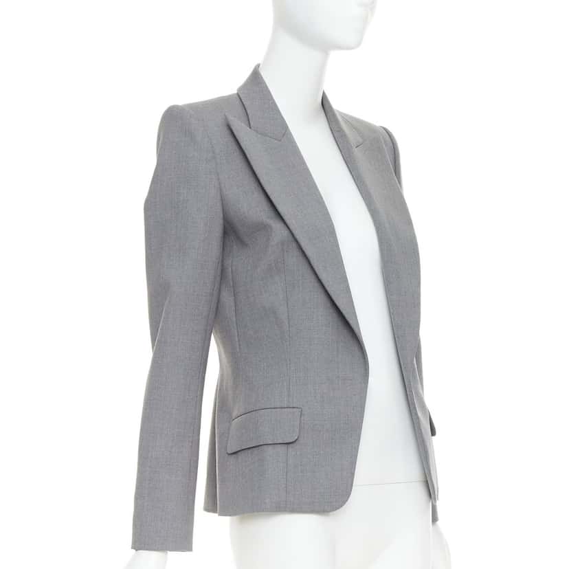 Alexandre Vauthier Jacket Grey Wool Very good condition - Inside View