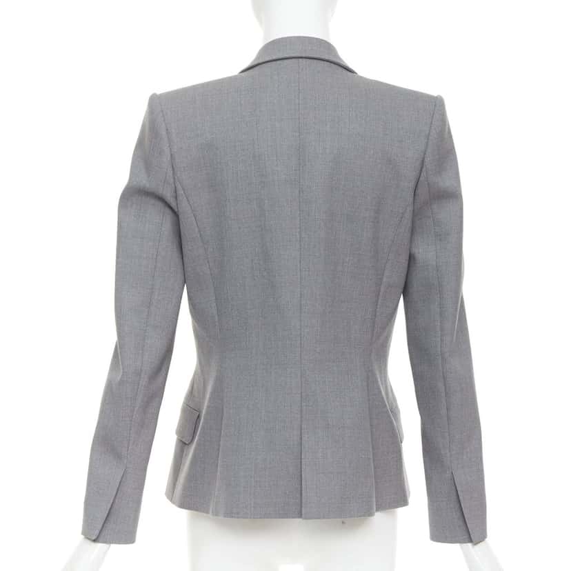Alexandre Vauthier Jacket Grey Wool Very good condition - Box View