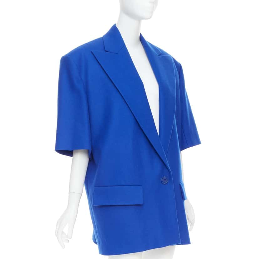 Alexandre Vauthier Jacket Blue Wool Very good condition - Inside View