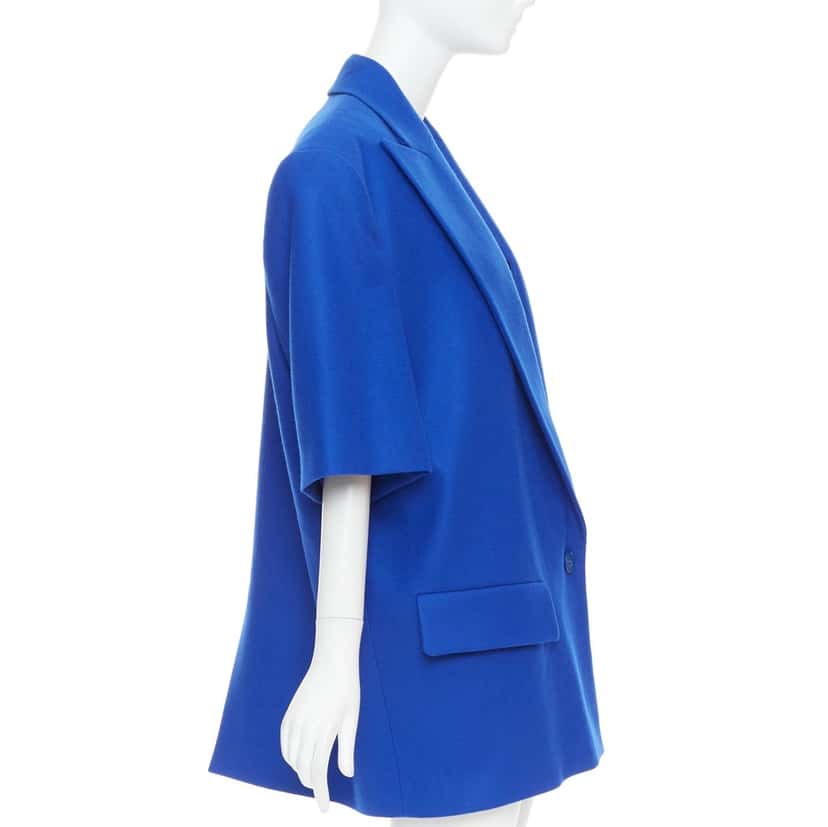 Alexandre Vauthier Jacket Blue Wool Very good condition - Model View