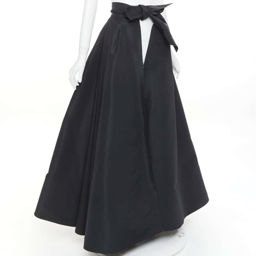 Alexandre Vauthier Skirt Black Silk Very good condition - Inside View