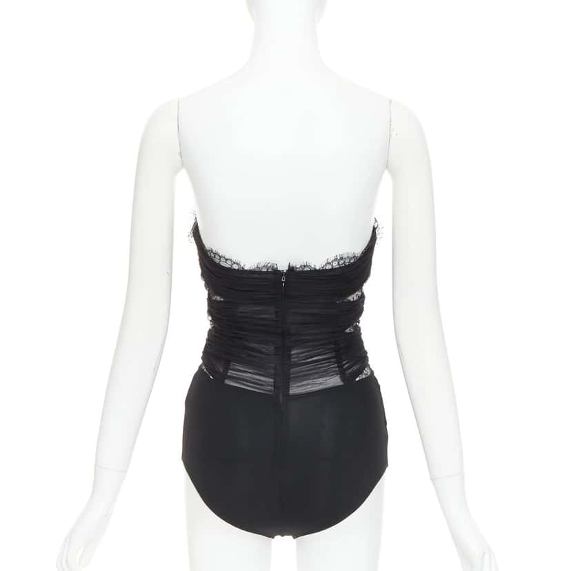 Alexandre Vauthier Top Black Polyester Very good condition - Box View
