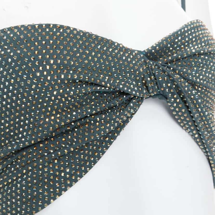 Alexandre Vauthier Top Green Viscose Very good condition - Back View