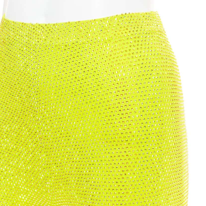 Alexandre Vauthier Product Yellow Viscose Very good condition - Back View