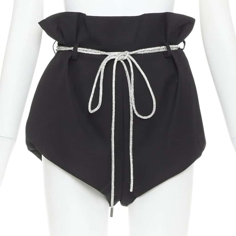 Alexandre Vauthier Shorts Black Very good condition - Front View