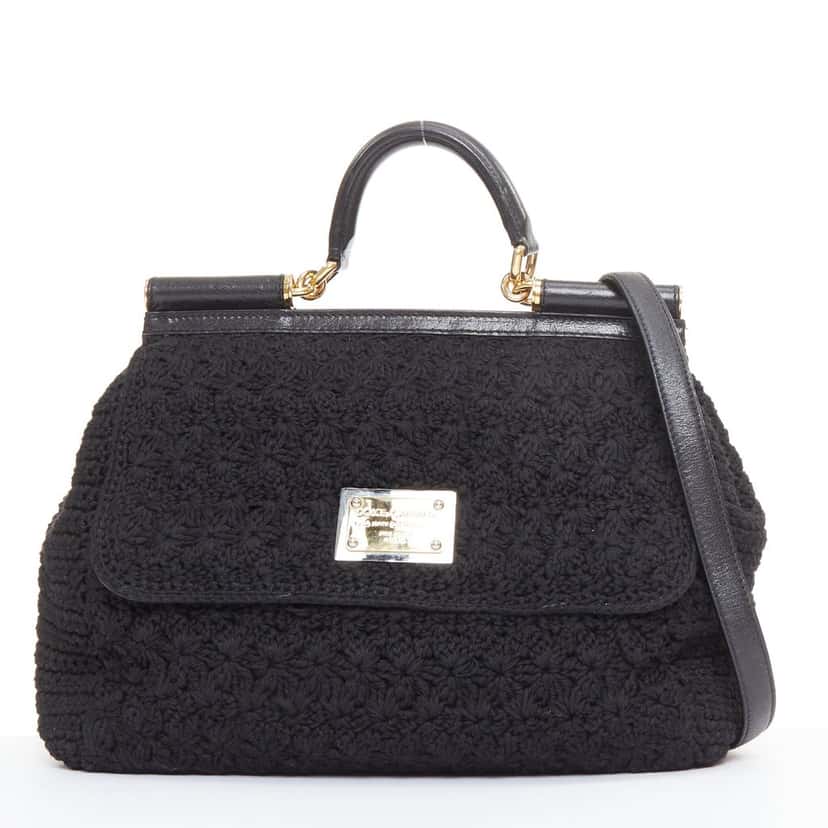 Dolce Gabbana Sicily Black Good condition - Front View