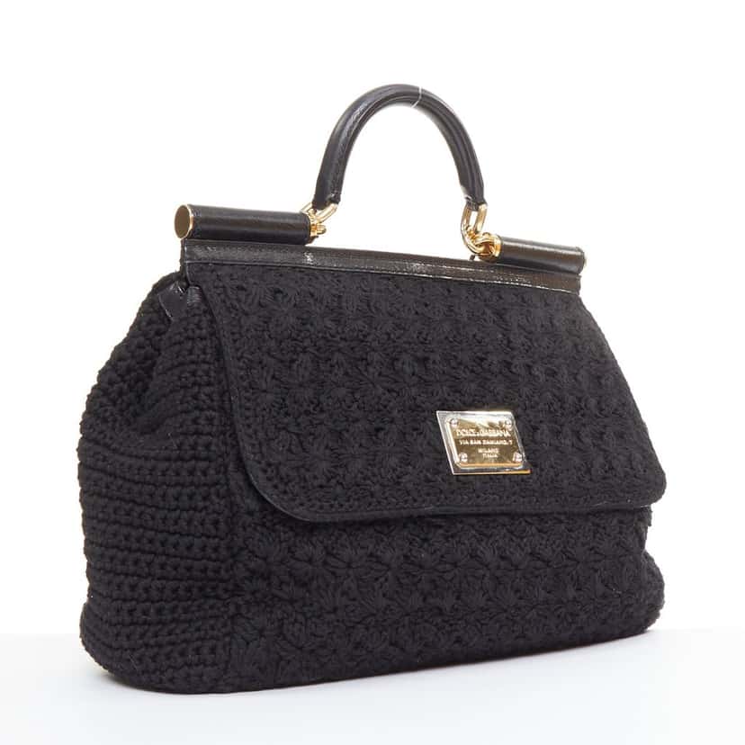 Dolce Gabbana Sicily Black Good condition - Inside View