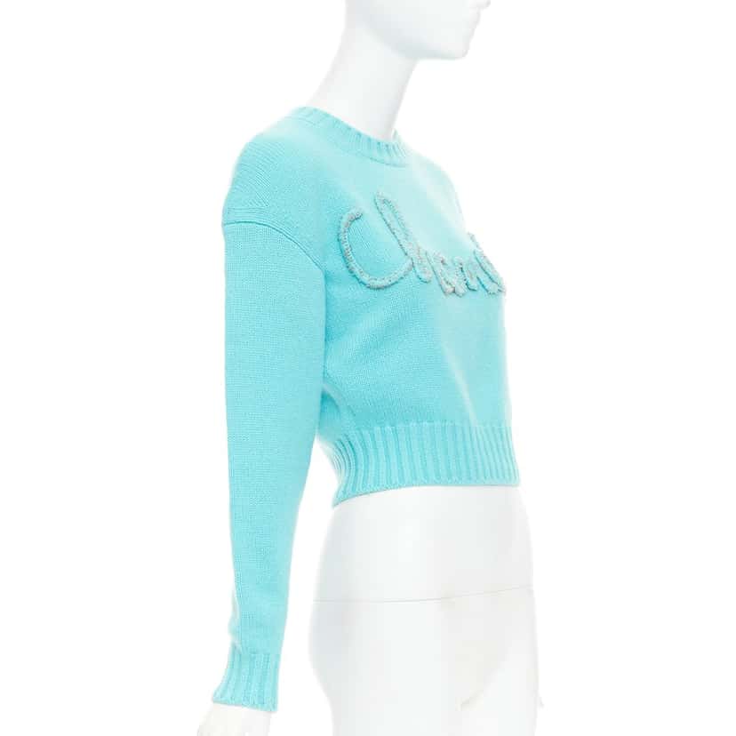 Chanel Top Blue Cashmere Very good condition - Inside View