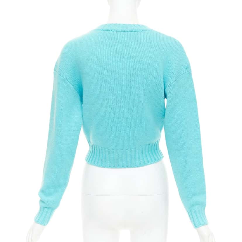 Chanel Top Blue Cashmere Very good condition - Box View