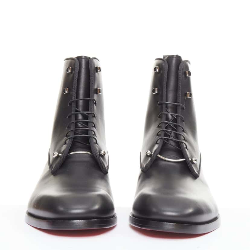 Christian Louboutin Chameliboot Flat Calf Black Leather Very good condition - Inside View